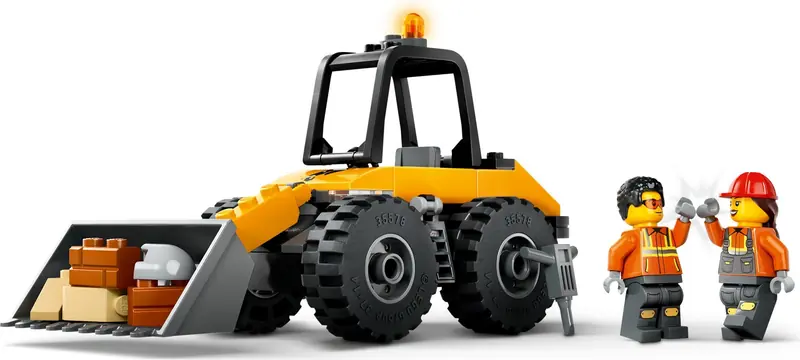 LEGO 60450 Żółta ładowarka kołowa zdjęcie 4