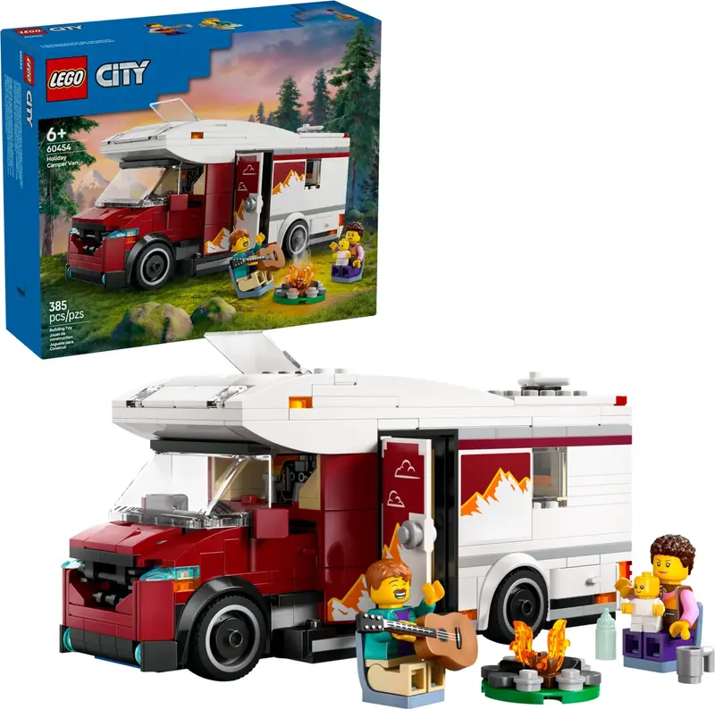 LEGO 60454 Wakacyjny kamper pełen przygód zdjęcie 3