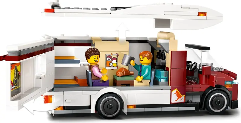 LEGO 60454 Wakacyjny kamper pełen przygód zdjęcie 5