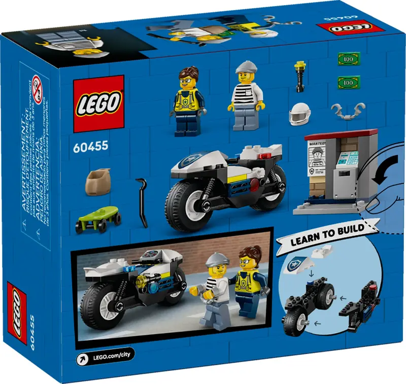 LEGO 60455 Pościg na motocyklu policyjnym zdjęcie 5
