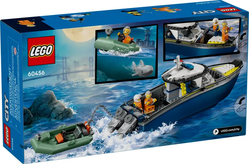 LEGO 60456 Pościg łodzią policyjną zdjęcie 2