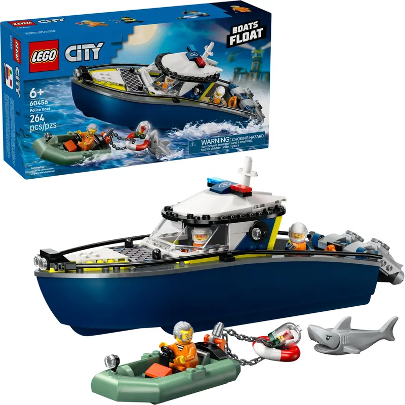 LEGO 60456 Pościg łodzią policyjną zdjęcie 3
