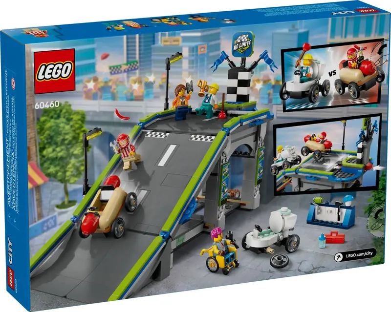 LEGO 60460 Bez granic: tor z rampami dla wyścigówek zdjęcie 5