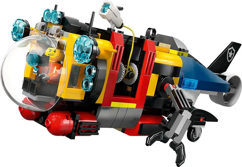 LEGO 60462 Zestaw z helikopterem, wozem strażackim i łodzią podwodną zdjęcie 2