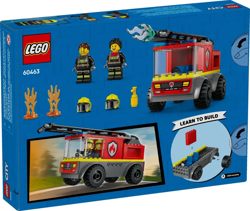 LEGO 60463 Wóz strażacki z drabiną zdjęcie 2