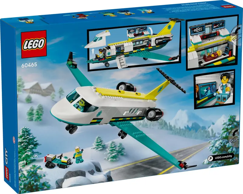 LEGO 60465 Samolot pogotowia ratunkowego zdjęcie 2