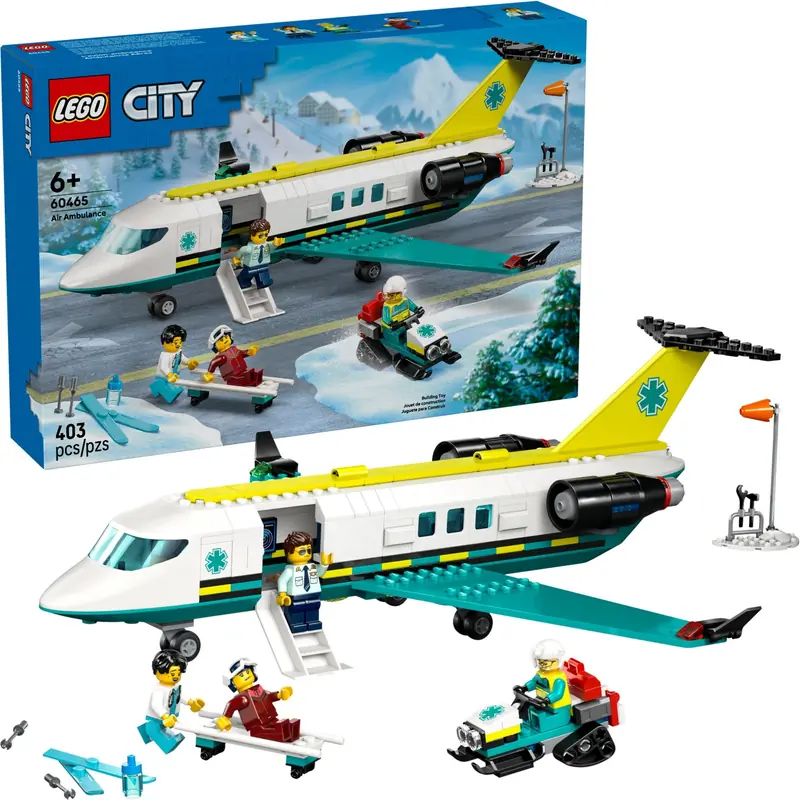 LEGO 60465 Samolot pogotowia ratunkowego zdjęcie 3