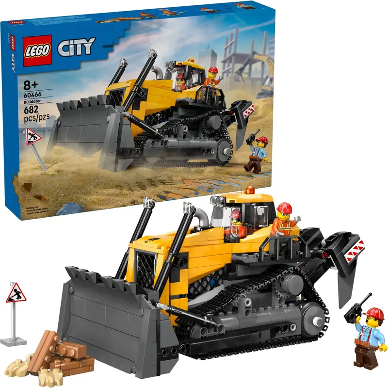 LEGO 60466 Żółty buldożer zdjęcie 3