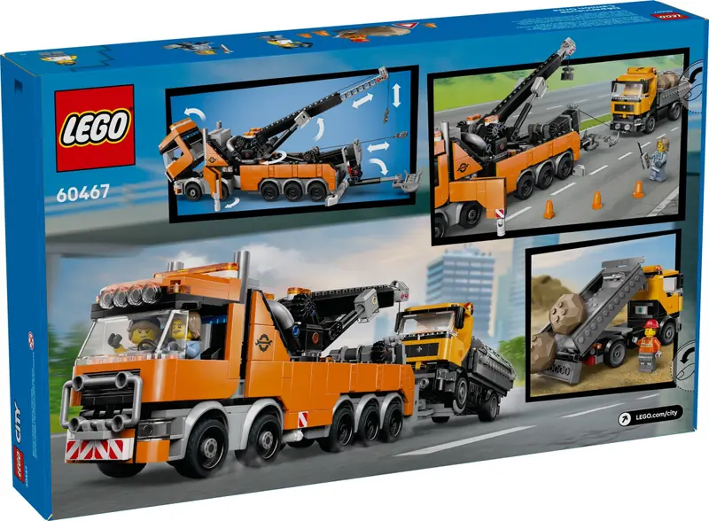 LEGO 60467 Wóz holowniczy z dźwigiem zdjęcie 2