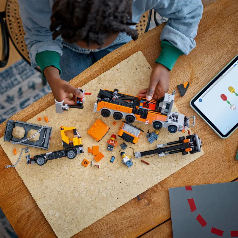 LEGO 60467 Wóz holowniczy z dźwigiem zdjęcie 8