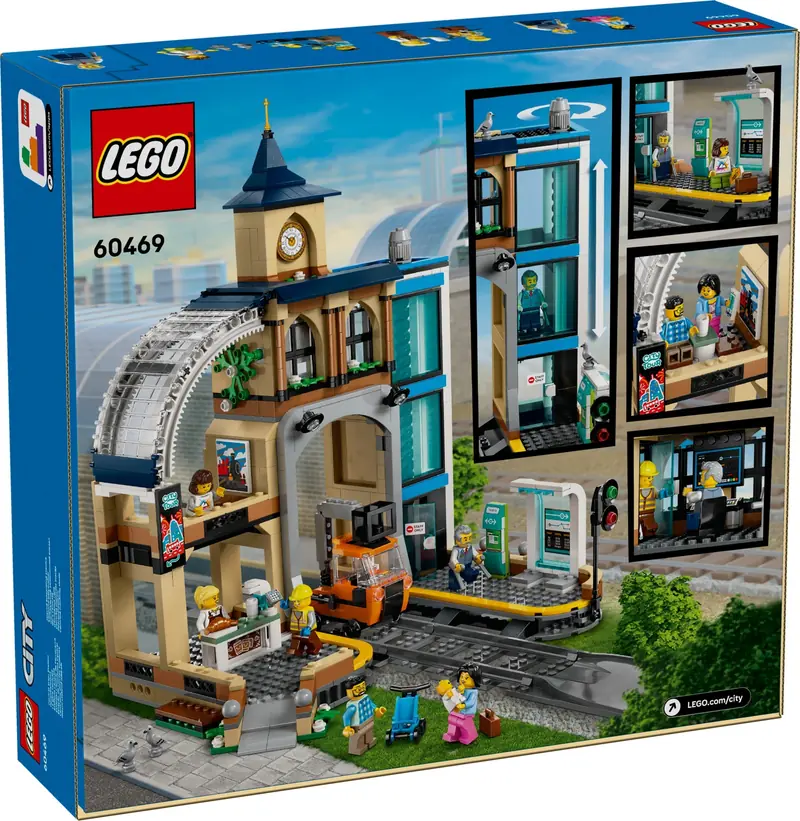 LEGO 60469 Centralny dworzec kolejowy zdjęcie 5