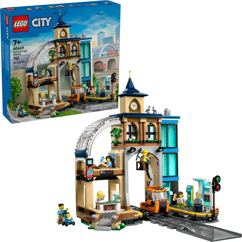 LEGO 60469 Centralny dworzec kolejowy zdjęcie 2