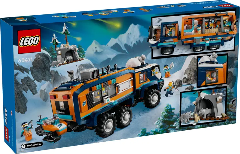 LEGO 60471 Ciężarówka z laboratorium arktycznej odkrywczyni zdjęcie 5