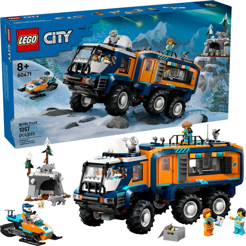 LEGO 60471 Ciężarówka z laboratorium arktycznej odkrywczyni zdjęcie 6