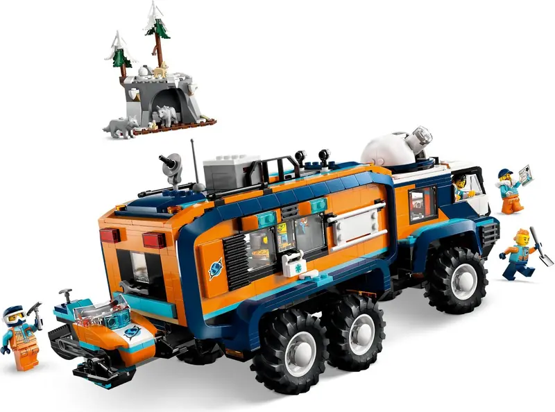 LEGO 60471 Ciężarówka z laboratorium arktycznej odkrywczyni zdjęcie 2