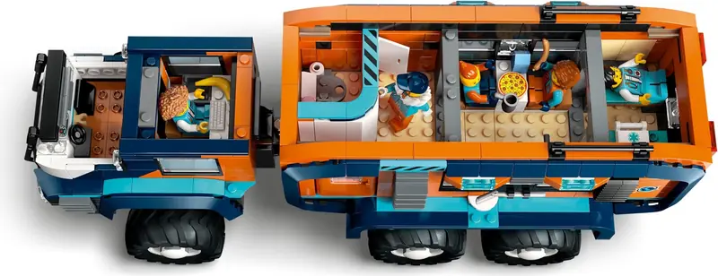LEGO 60471 Ciężarówka z laboratorium arktycznej odkrywczyni zdjęcie 3