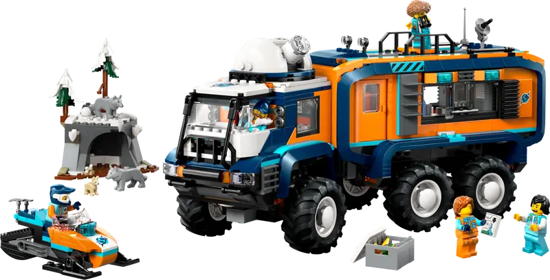 LEGO 60471 Ciężarówka z laboratorium arktycznej odkrywczyni