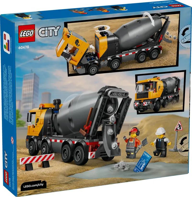 LEGO 60478 Betoniarka zdjęcie 2