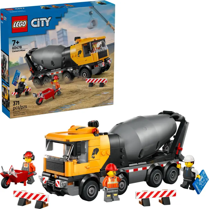 LEGO 60478 Betoniarka zdjęcie 3
