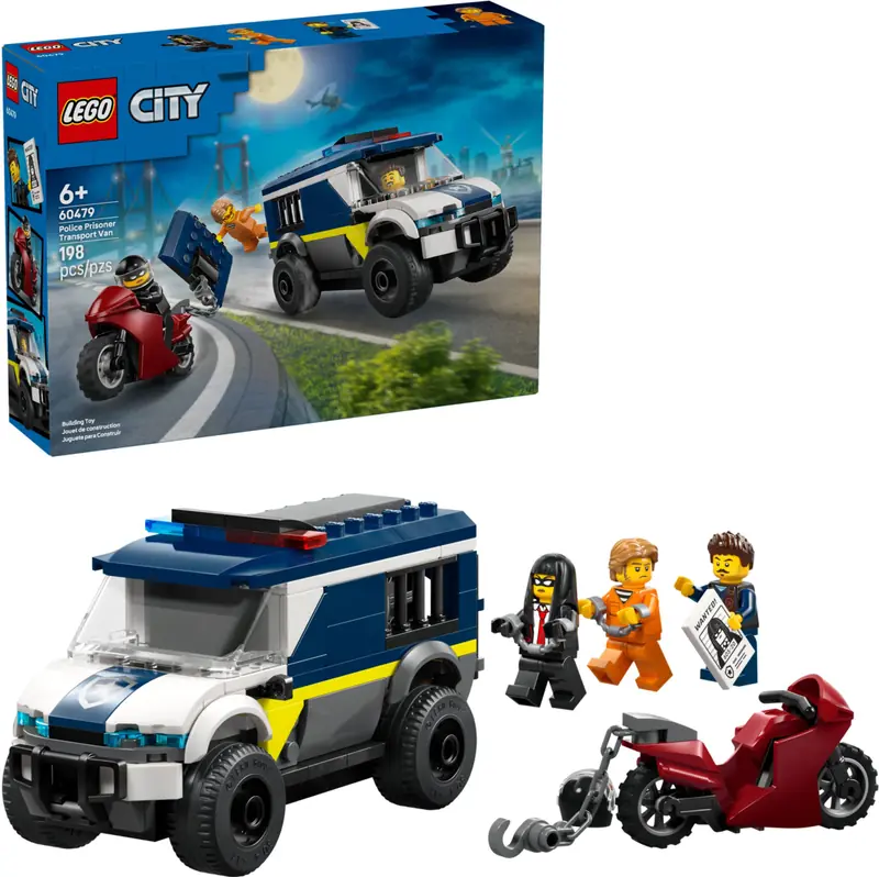 LEGO 60479 Furgonetka policyjnego konwoju więziennego zdjęcie 2