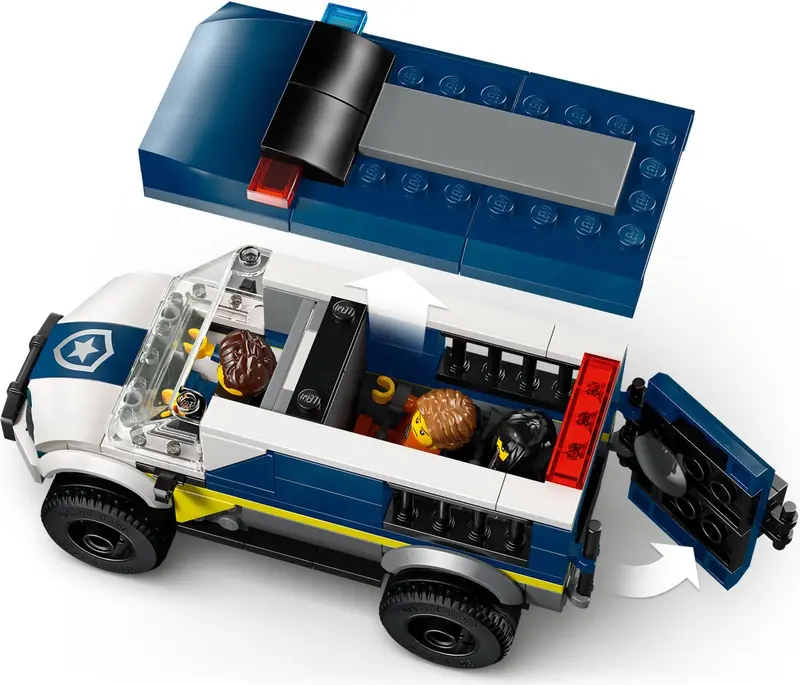 LEGO 60479 Furgonetka policyjnego konwoju więziennego zdjęcie 5