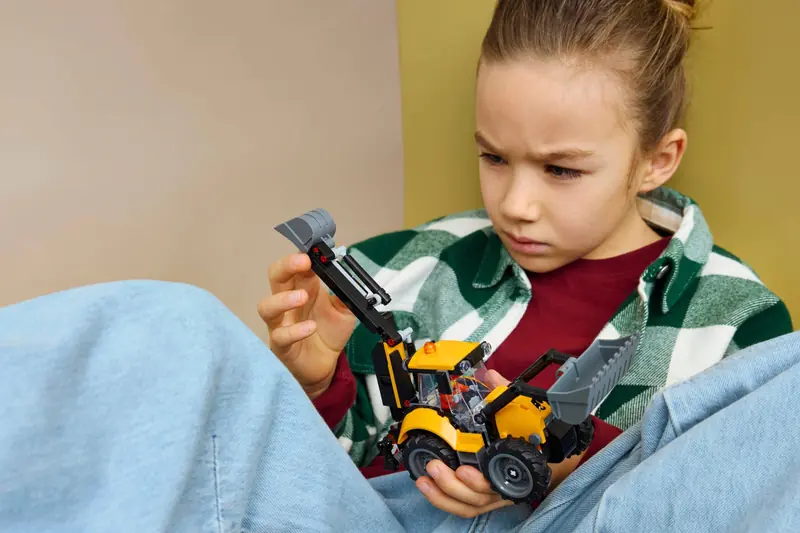 LEGO 60480 Żółta koparko-ładowarka zdjęcie 11