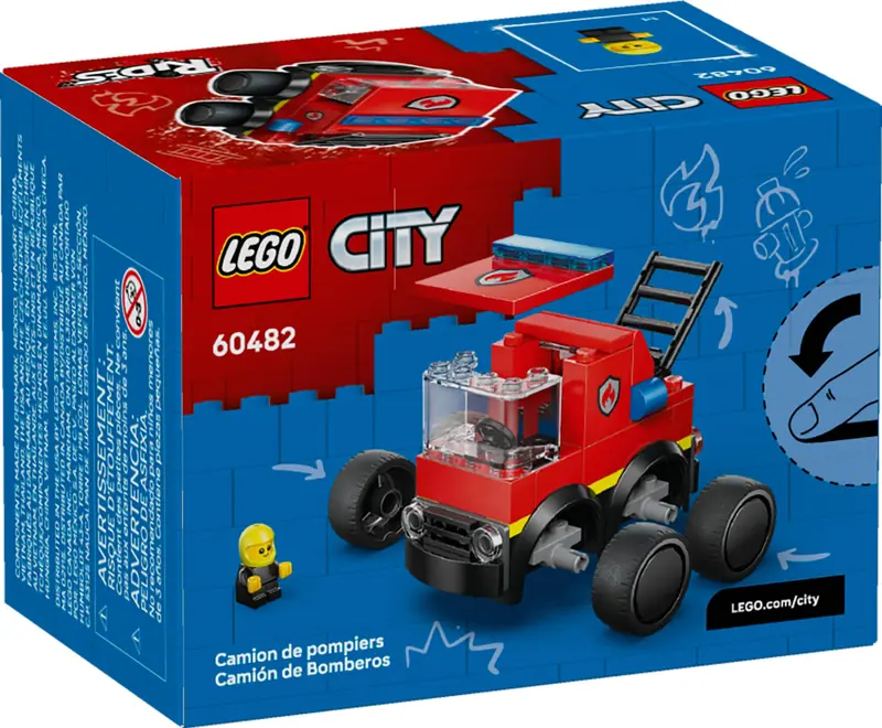 LEGO 60482 Pojazdy - Wóz strażacki zdjęcie 2