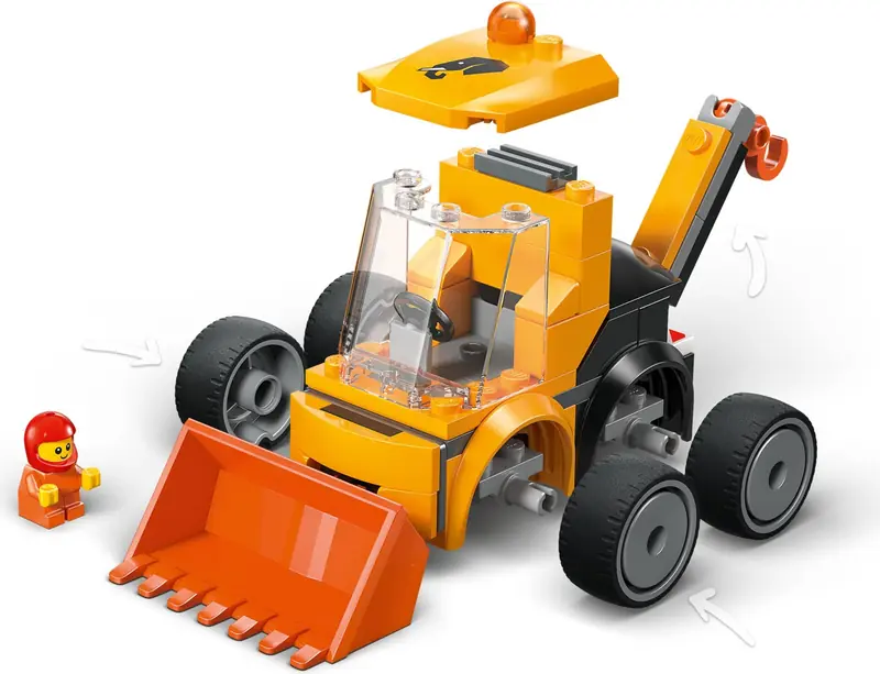 LEGO 60483 Pojazdy - Ładowarka kołowa zdjęcie 6