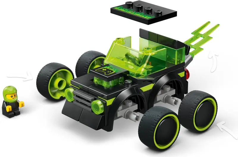 LEGO 60484 Pojazdy - Gamingowa wyścigówka zdjęcie 7