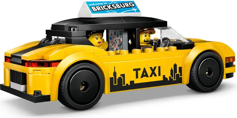 LEGO 60487 Żółta taksówka zdjęcie 6