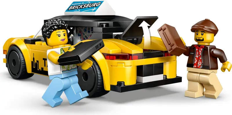 LEGO 60487 Żółta taksówka zdjęcie 7