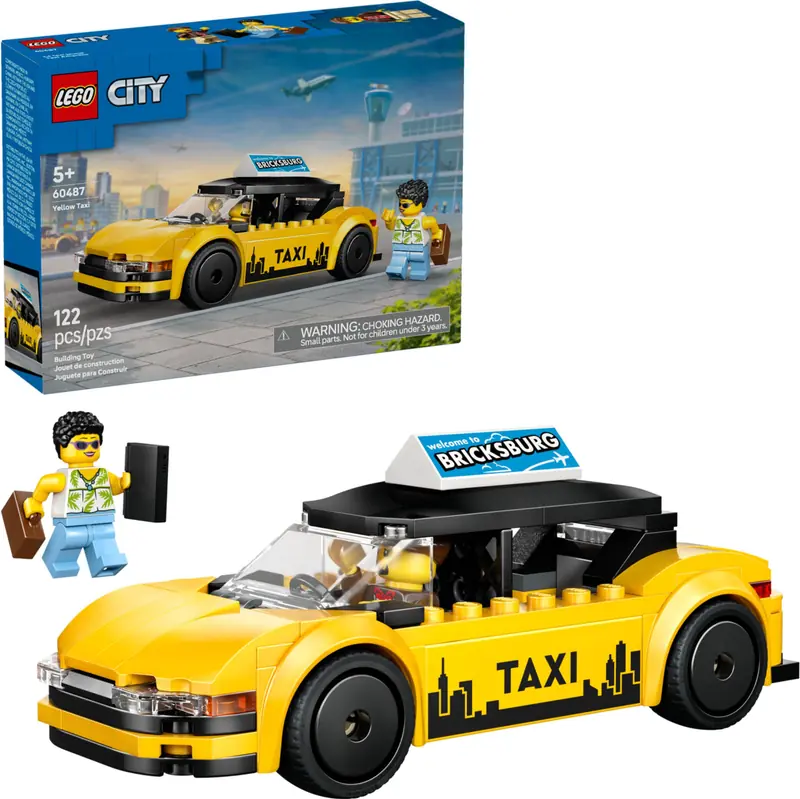 LEGO 60487 Żółta taksówka zdjęcie 3