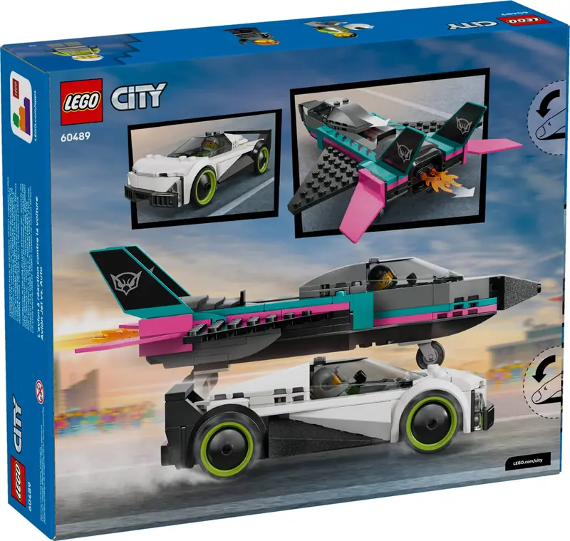 LEGO 60489 Odrzutowiec kontra samochód zdjęcie 2