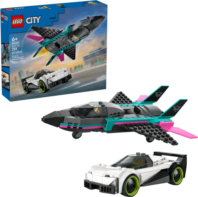 LEGO 60489 Odrzutowiec kontra samochód zdjęcie 3