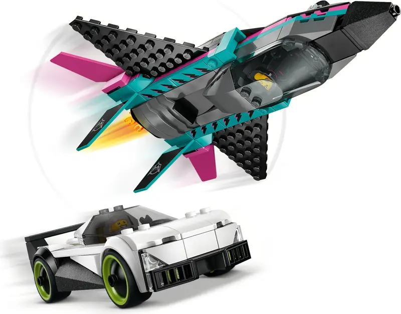 LEGO 60489 Odrzutowiec kontra samochód zdjęcie 8