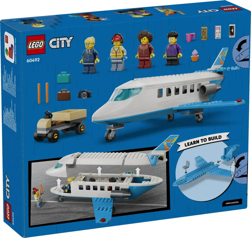 LEGO 60492 Samolot pasażerski zdjęcie 2