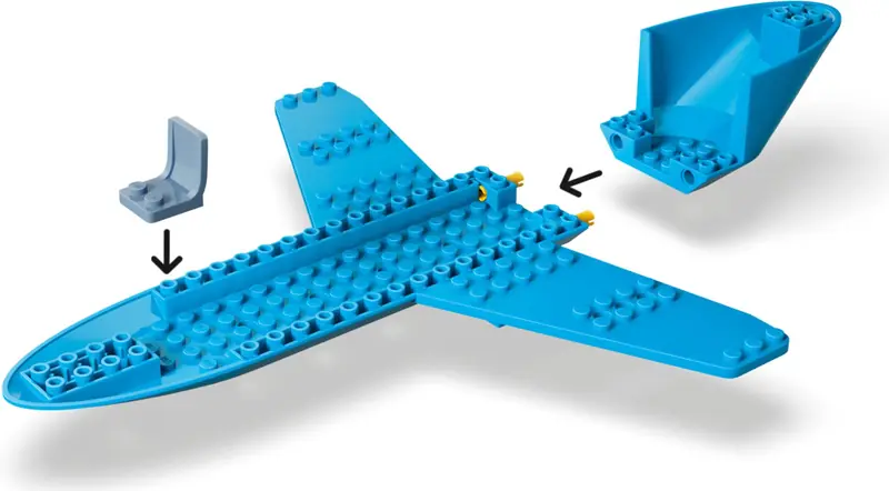 LEGO 60492 Samolot pasażerski zdjęcie 7
