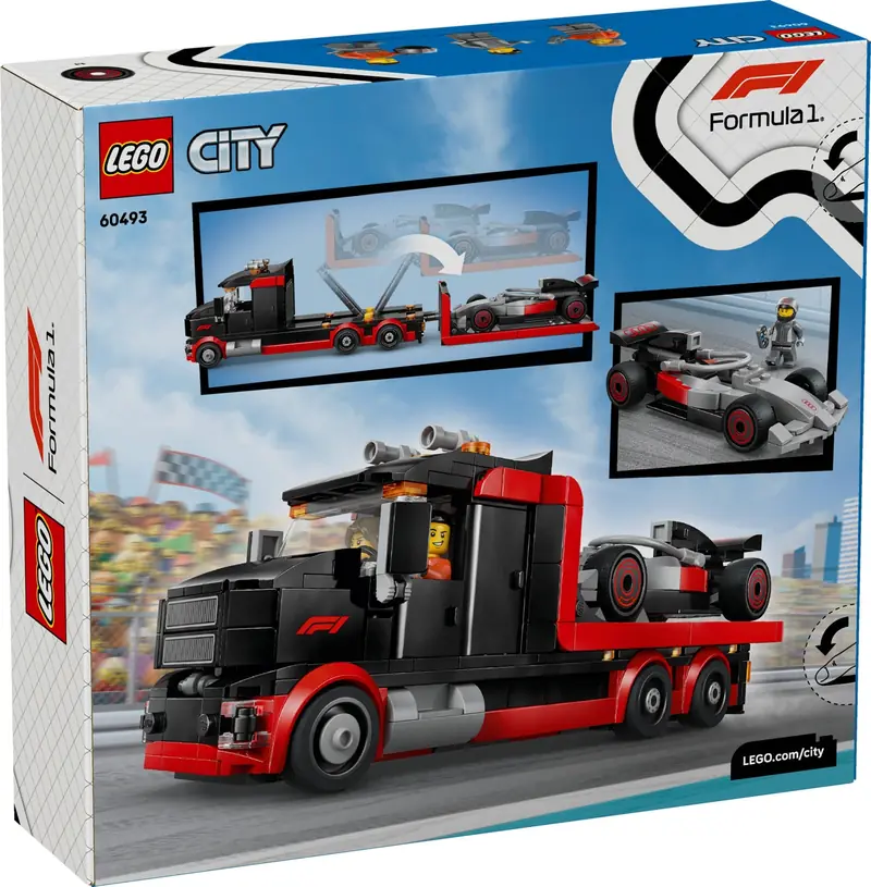 LEGO 60493 Ciężarówka F1 z bolidem Audi F1 zdjęcie 3
