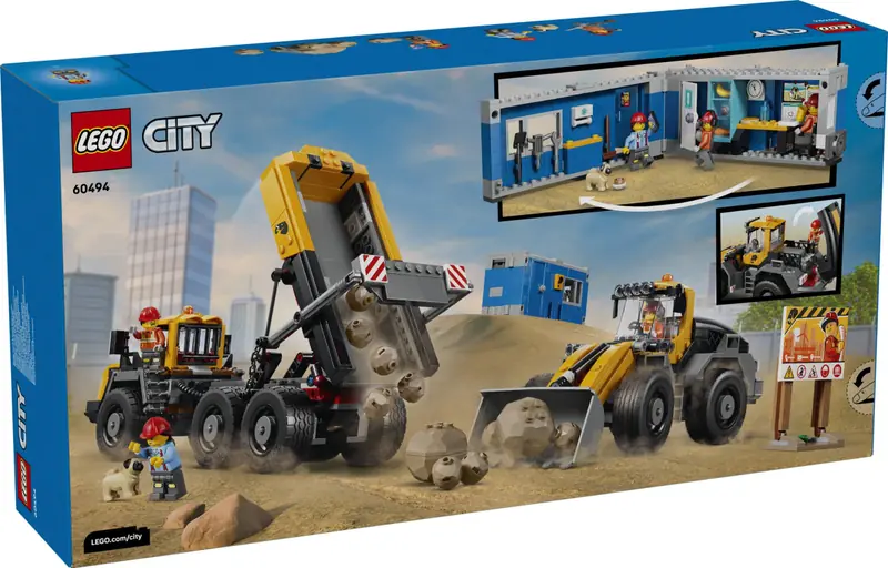LEGO 60494 Wywrotka i ładowarka czołowa zdjęcie 2