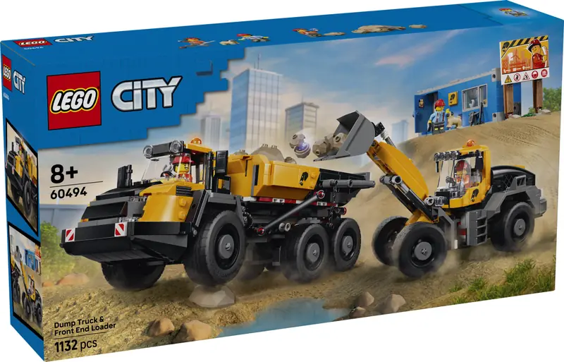 LEGO 60494 Wywrotka i ładowarka czołowa zdjęcie 7