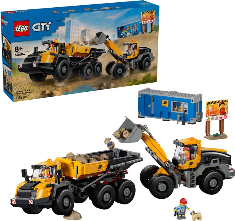 LEGO 60494 Wywrotka i ładowarka czołowa zdjęcie 3