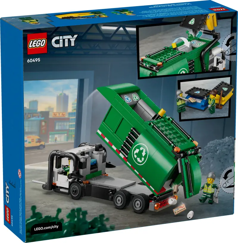 LEGO 60495 Ciężarówka recyklingowa zdjęcie 2