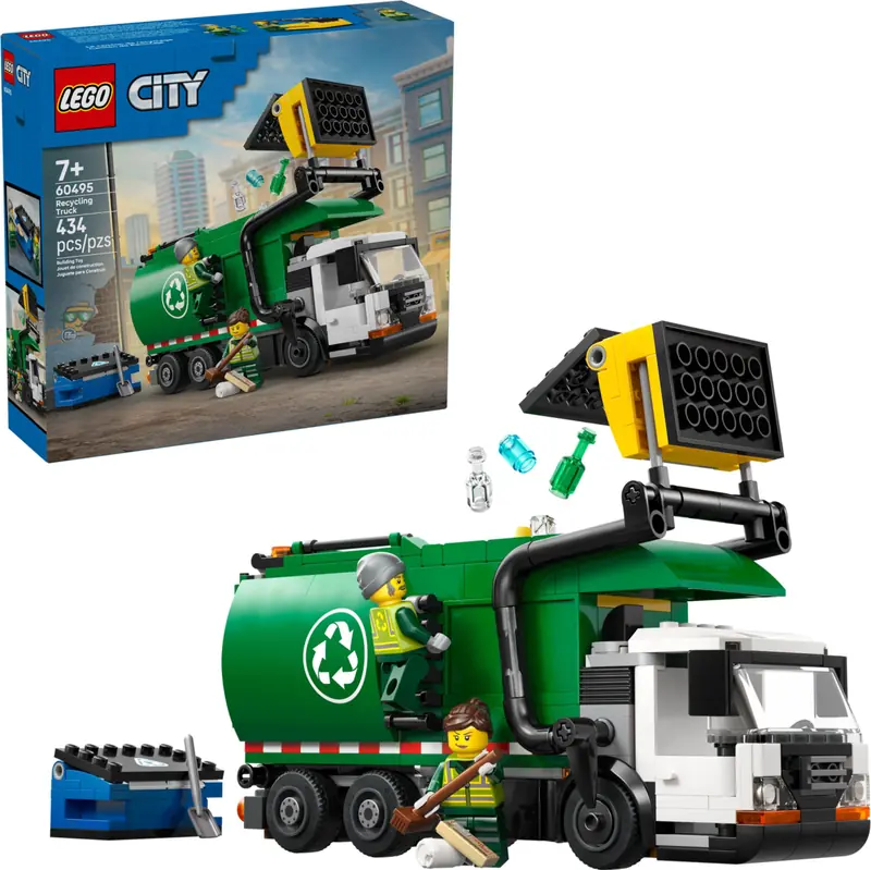 LEGO 60495 Ciężarówka recyklingowa zdjęcie 3