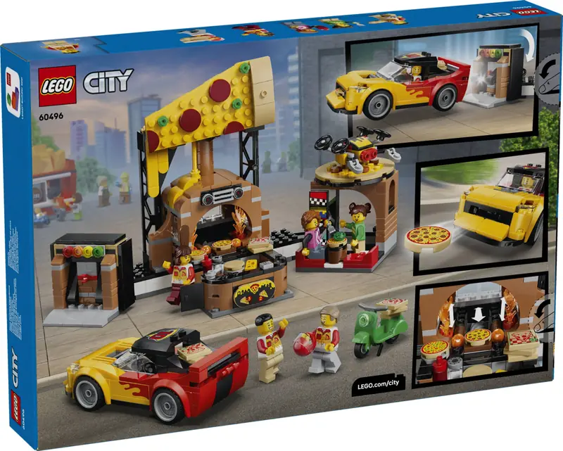 LEGO 60496 Dostawa pizzy z pojazdami zdjęcie 7