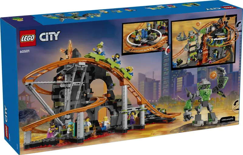 LEGO 60501 Park rollercoasterów Lava Land zdjęcie 2