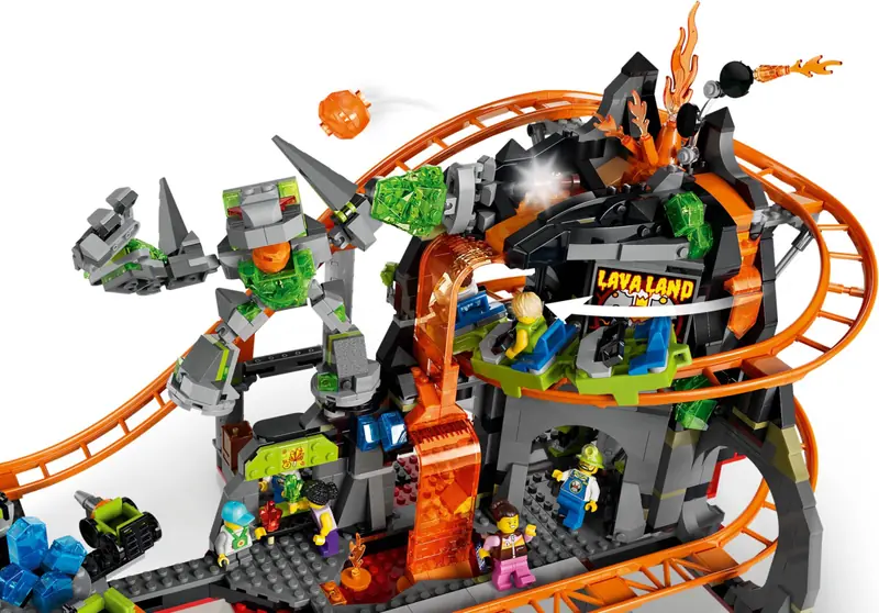LEGO 60501 Park rollercoasterów Lava Land zdjęcie 9