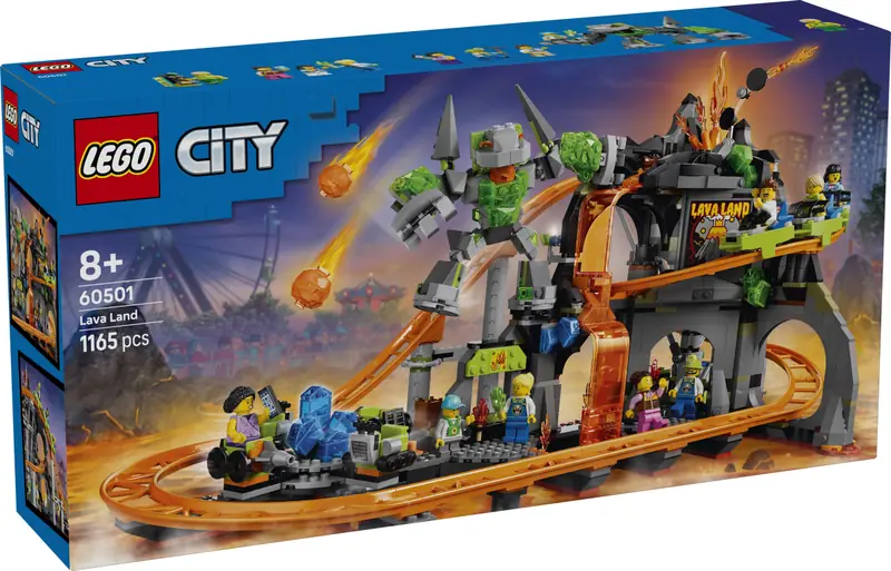 LEGO 60501 Park rollercoasterów Lava Land zdjęcie 6