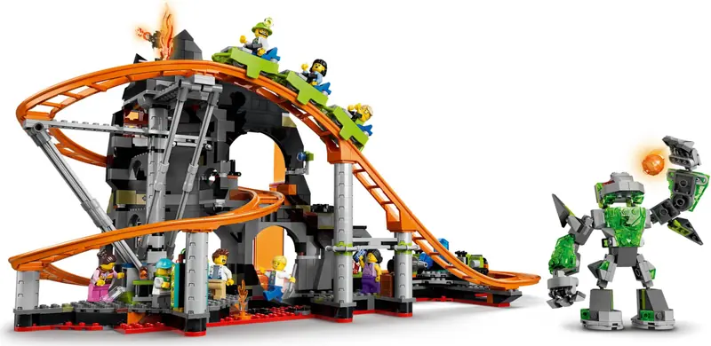 LEGO 60501 Park rollercoasterów Lava Land zdjęcie 5