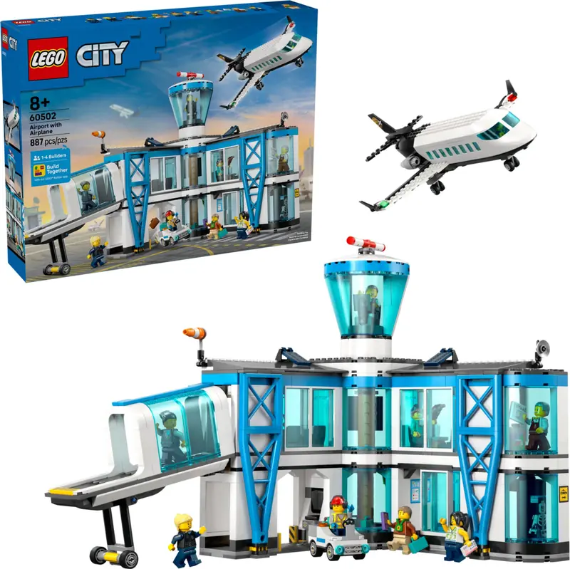 LEGO 60502 Lotnisko z samolotem zdjęcie 5