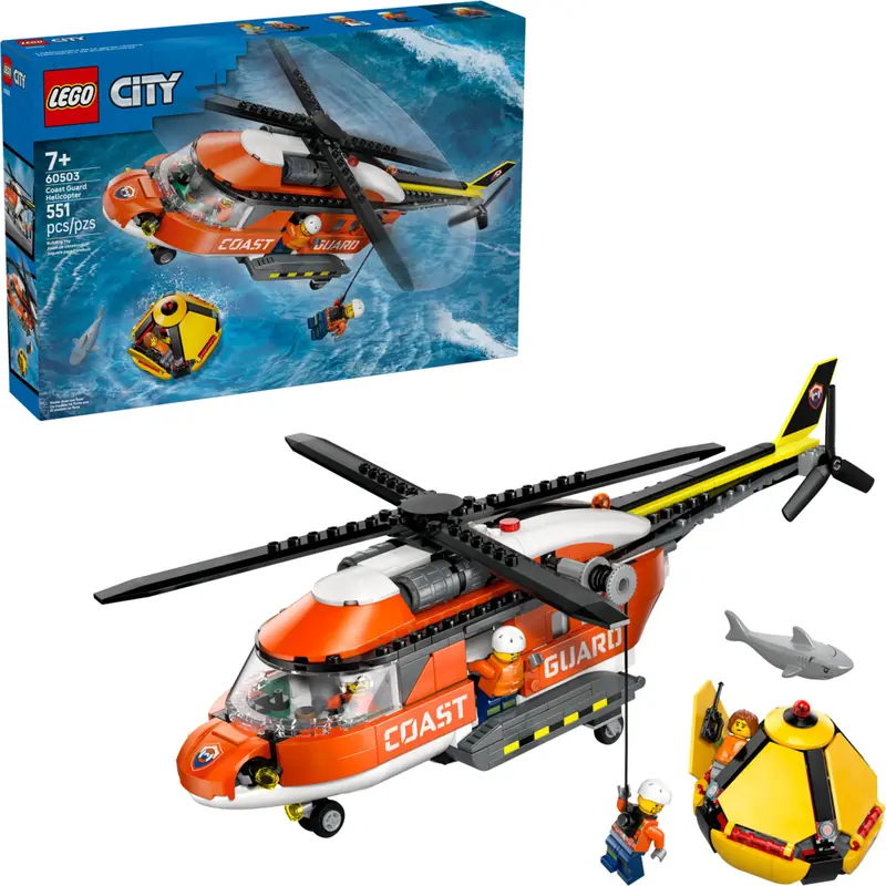 LEGO 60503 Helikopter straży przybrzeżnej zdjęcie 3